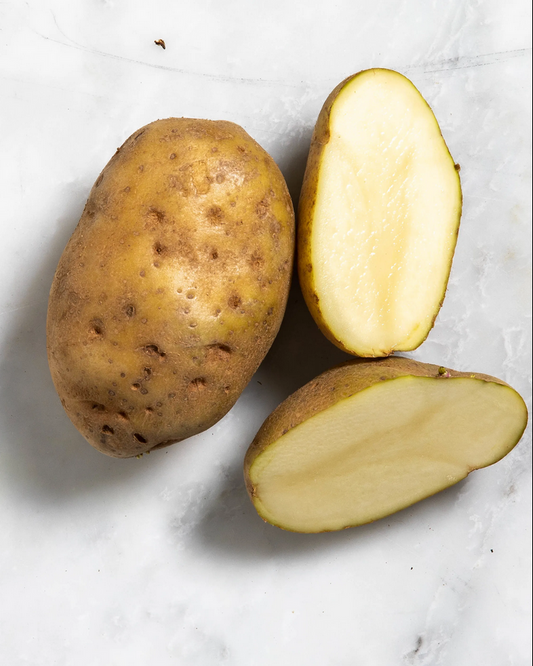 fresh potatos
